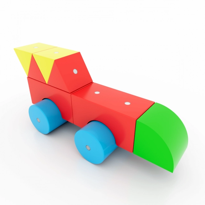Blocs magnétiques en bois WABI 40 pièces