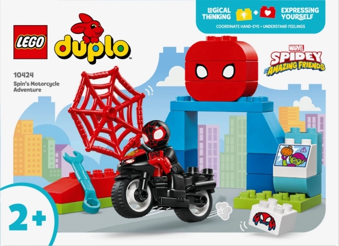 LEGO DUPLO Spidey et les aventures à moto