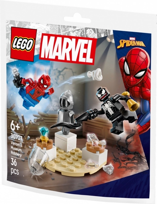 Kostky Super Héros - Venom attaque le musée