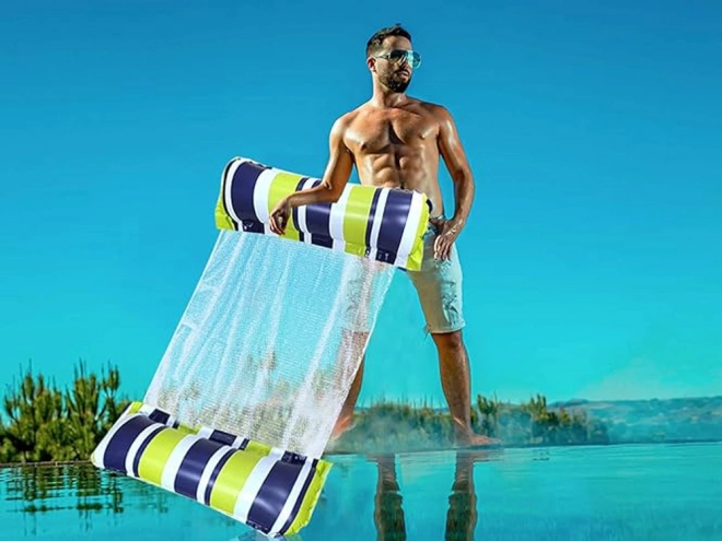 Hamac aquatique gonflable piscine et plage