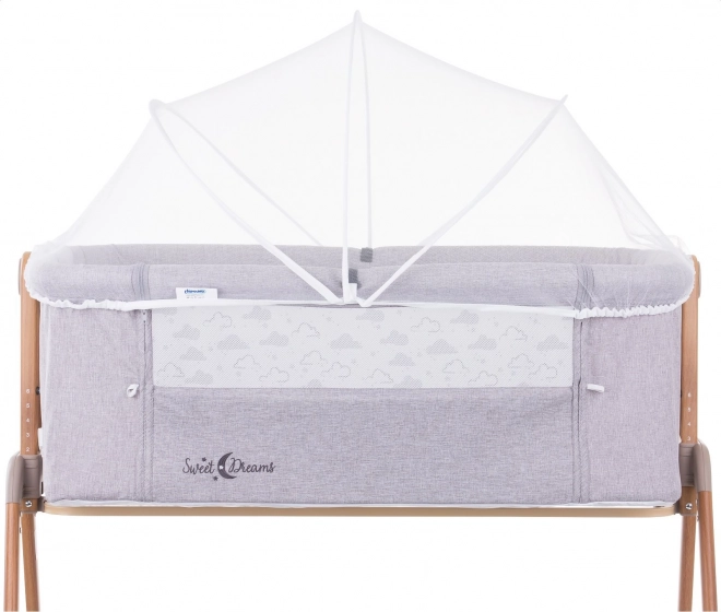 CHIPOLINO Moustiquaire - baldaquin pour lit bébé, blanc