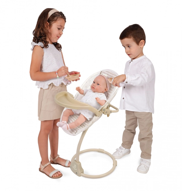 Chaise pour enfants multifonctionnelle et balançoire pour poupées 3 en 1 Verona