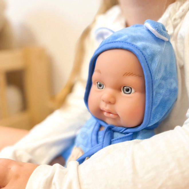 Poupée royale Woopie bébé en tenue d'ourson 46 cm