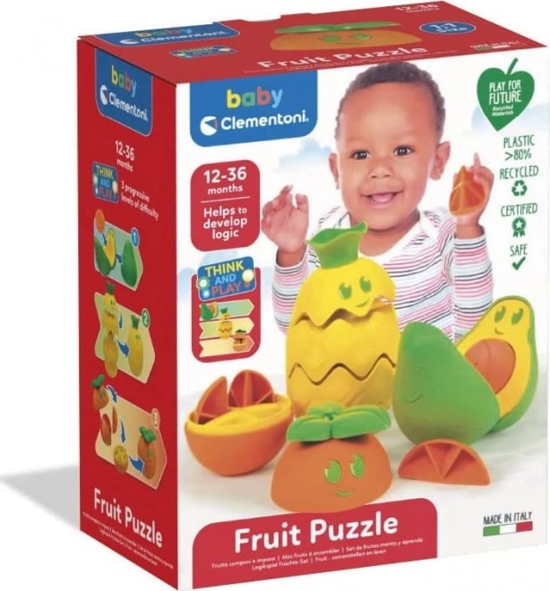 CLEMENTONI BABY Fruits à Empiler (Jouer Pour l'Avenir)