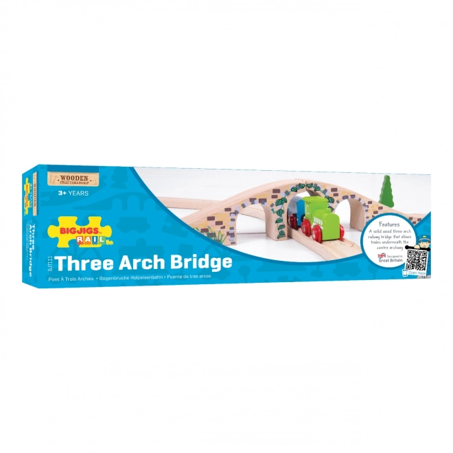 Bigjigs Rail Rail en bois - pont