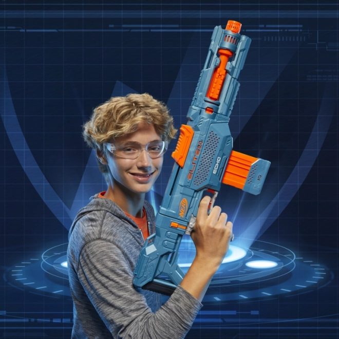 Pistolet Nerf Echo CS-10 avec accessoires
