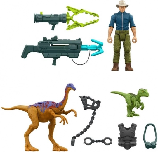 Jeu interactif avec des dinosaures