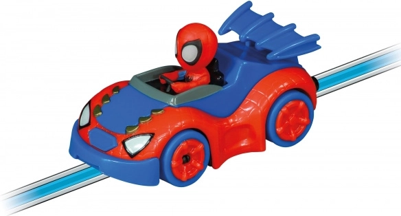 Voitures Spidey et Spin avec adhérence parfaite