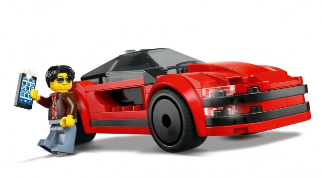 Voiture de sport LEGO City Voiture de sport rouge