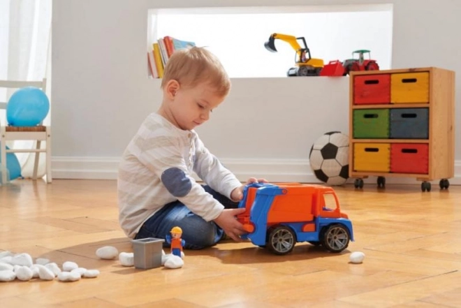 Truxx camion poubelle dans une boîte décorative