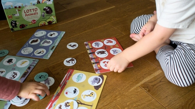 Captain Smart - Jeu de loto pour enfants : Animaux