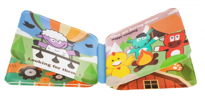 Ensemble de marionnettes en caoutchouc pour la ferme + brochure