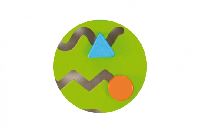 Tableau d'activités / panneau mural en bois - crocodile