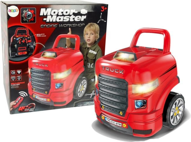 Kit de construction mécanique pour enfants avec camion et outils