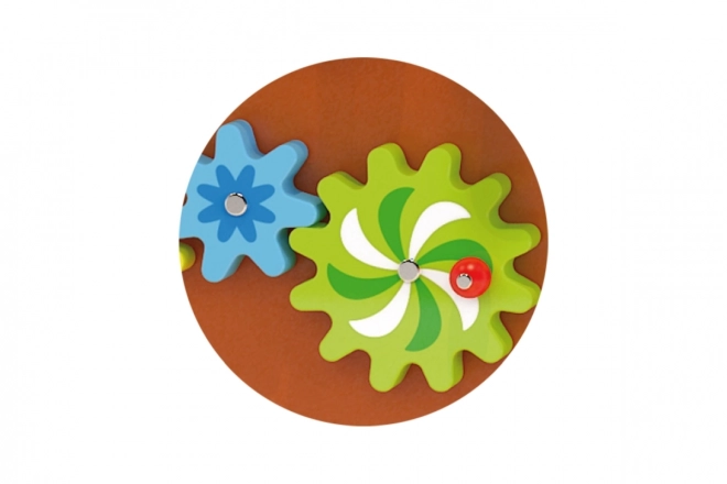 Jeu mural en bois - motricité