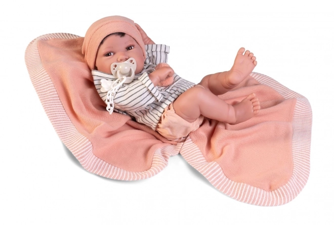 Antonio Juan 50413 PIPO - poupée réaliste bébé avec corps en vinyle complet - 42 cm