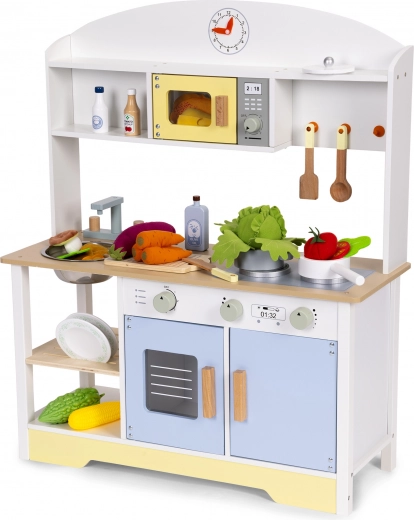 Évier, lave-linge et espaces de rangement astucieux