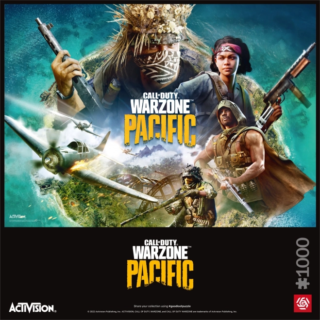 Puzzle Call of Duty: Warzone Pacific 1000 pièces