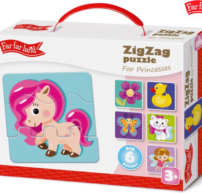 Puzzle ZigZag pour Princesses Far Far Land
