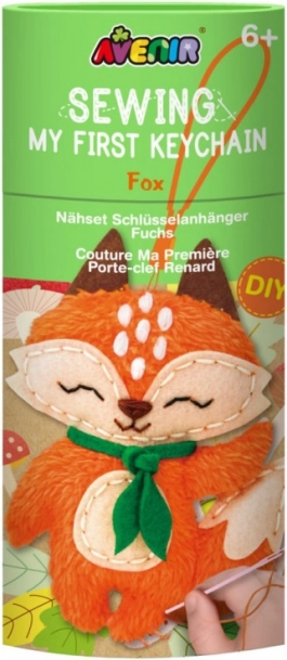 Kit créatif Cousez un porte-clés - Renard