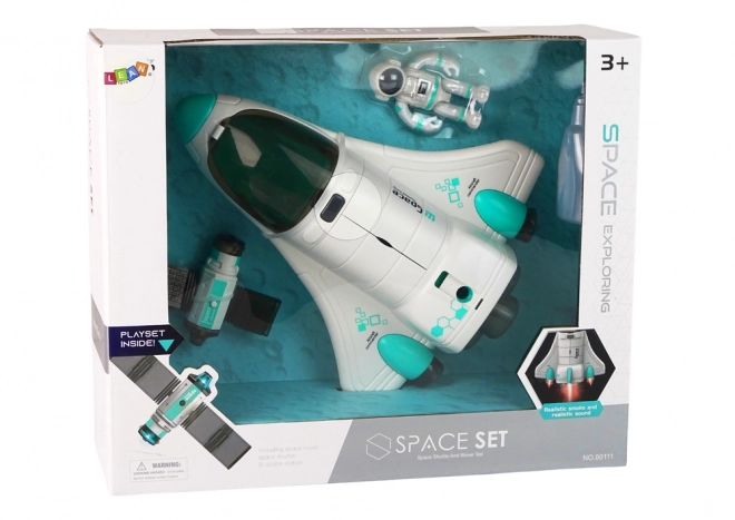 Fusée spatiale pour enfants avec effets lumineux et sonores