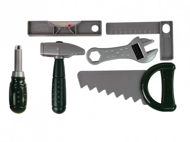 Ensemble d'outils ludique pour enfants avec perceuse à piles et marteau