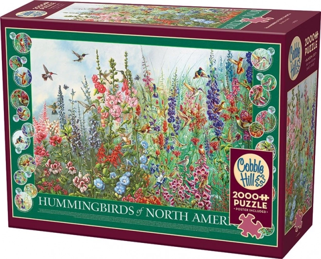 Puzzle Colibris d'Amérique du Nord 2000 pièces de Cobble Hill