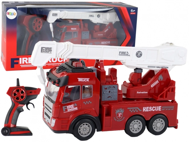 Véhicule de Secours avec Grue Télécommandée
