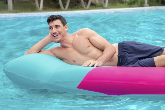 Matelas gonflable avec housse 2 m x 1,29 m