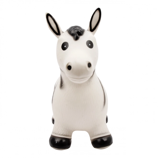 Ballon sauteur gonflable Zèbre pour enfants