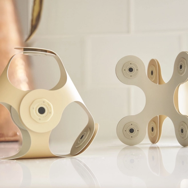 Blocs magnétiques Clixo Designer Pack, couleur beige