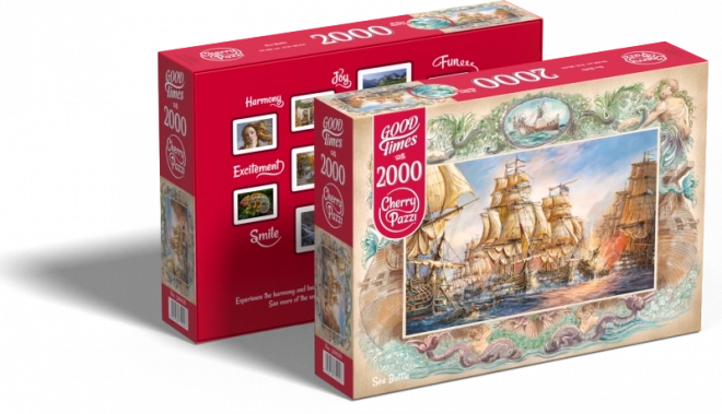 Puzzle Bataille Navale 2000 Pièces CHERRY PAZZI