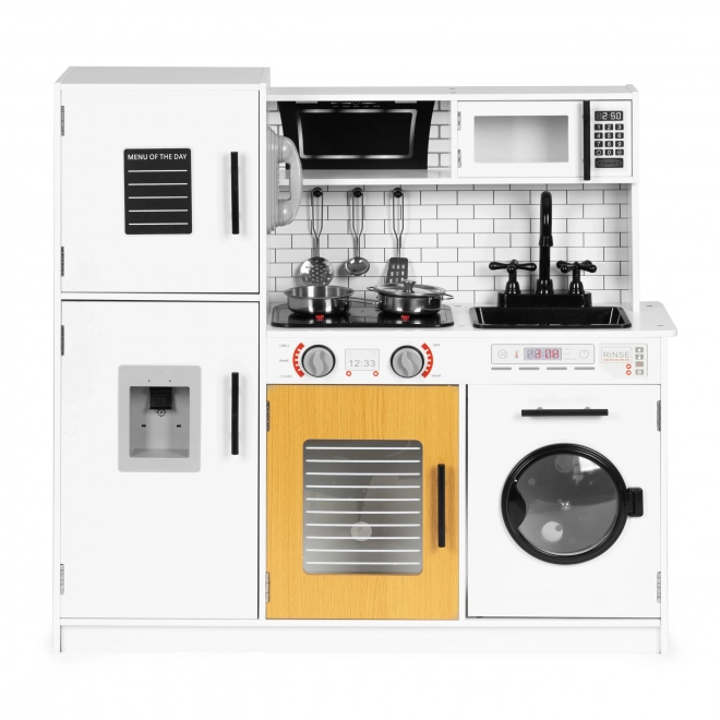 Grande cuisine en bois pour enfants avec éclairage et sons Ecotoys