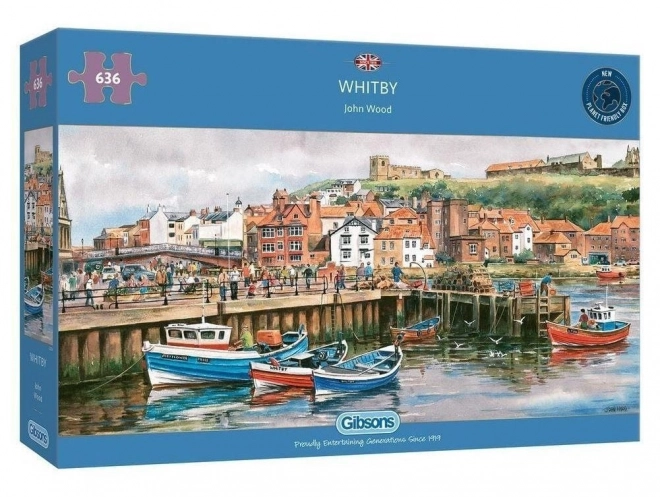 Puzzle panoramique Gibsons Whitby, Yorkshire 636 pièces