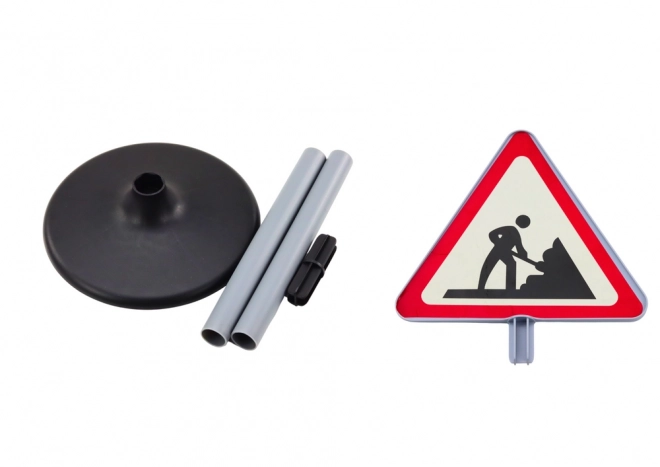 Grande signalisation d'avertissement Travail routier 70 cm