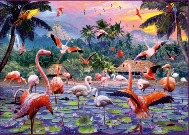 Motif tropical captivant
