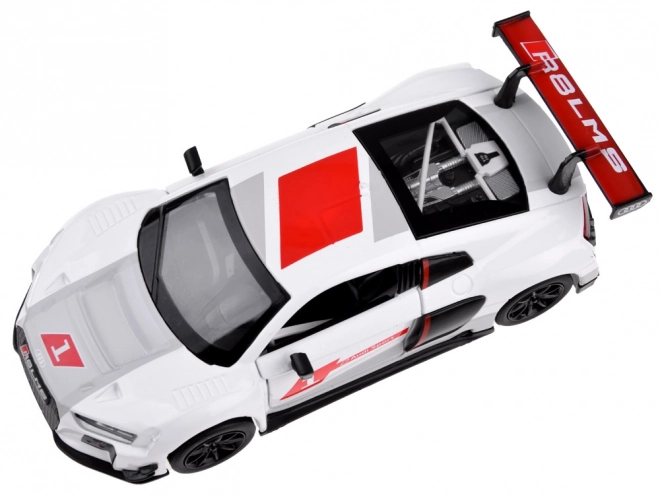 Modèle réduit en métal de voiture de sport Audi R8 LMS à l'échelle 1:32