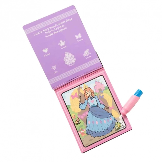WaterWOW Princesses Livre à colorier