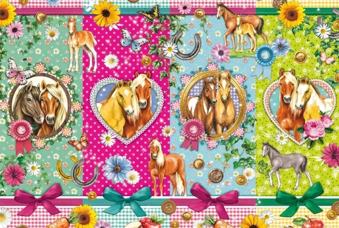 Puzzle Joie Équestre 200 pièces