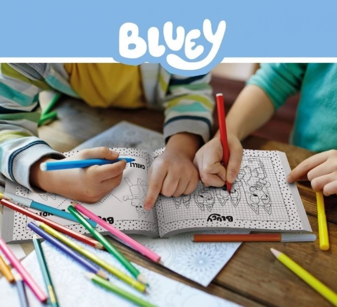Ensemble scolaire pour dessin Bluey