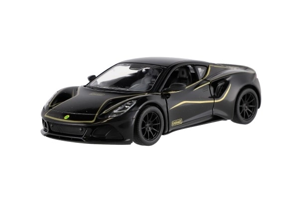 Auto Kinsmart Lotus Emira 1:38 métal/plastique 12,5cm 3 couleurs à rétrofriction 12pcs en boîte