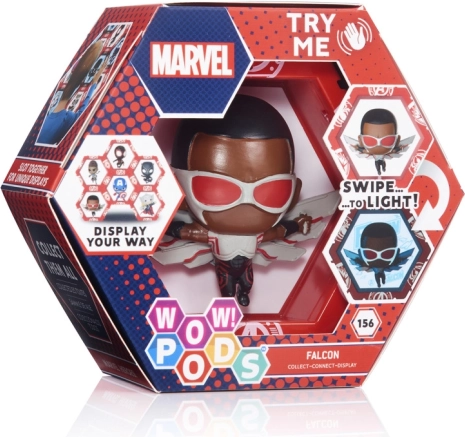 Wow Pod Marvel Falcon – figurine de collection lumineuse