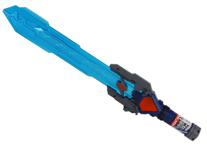 Épée lumineuse spatiale 60 cm bleue avec son