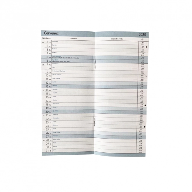 Agenda mensuel 2025 Faces