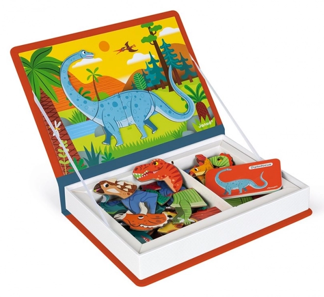 JANOD Magnetibook Dinosaures