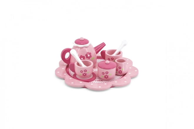 Ensemble de thé et café pour enfants Viga sur plateau