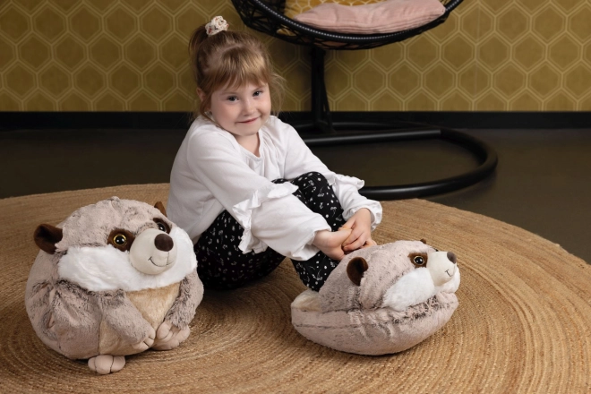 Cozy Noxxiez HW728 Surikata - coussin chauffant en peluche 3 en 1