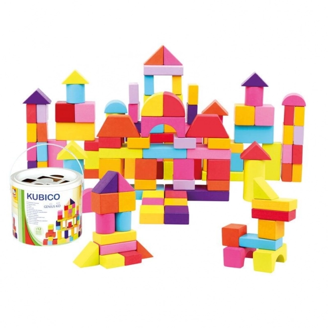 Bino Blocs dans seau 100 pcs nouvelles couleurs