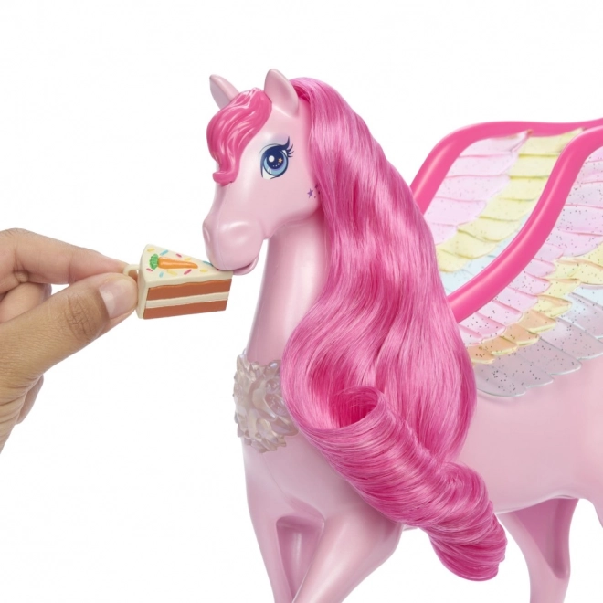 Figurine Barbie Pégase magique avec lumières et sons