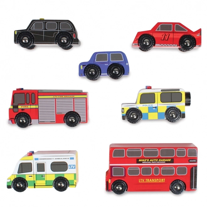 Le Toy Van Ensemble de petites voitures Londres